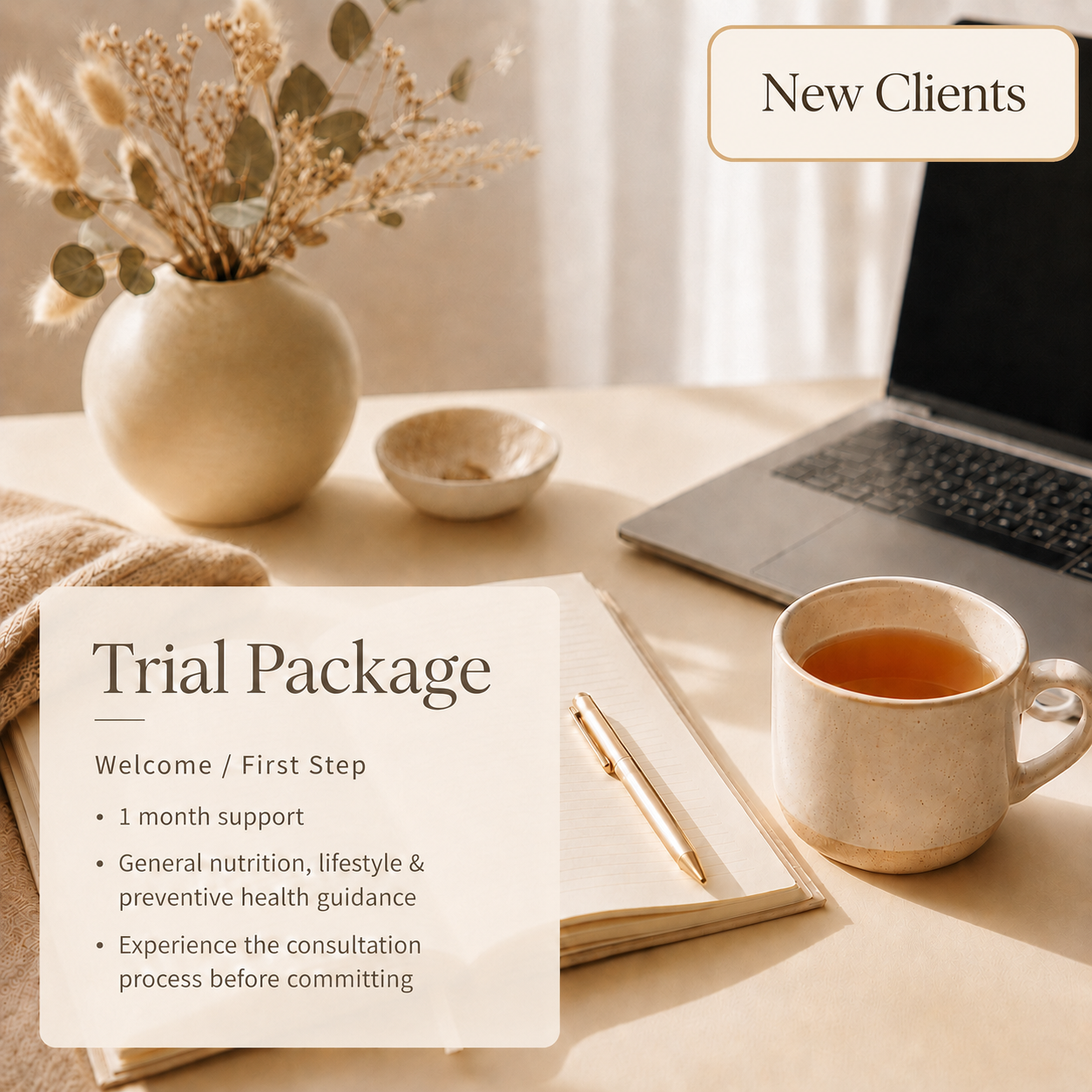 Trial Package – 1 Month Support