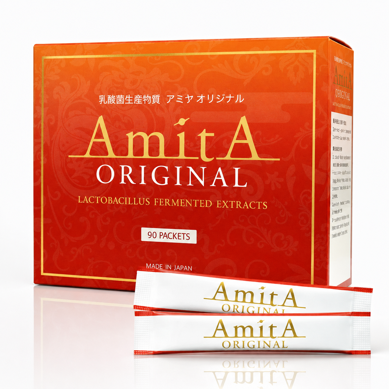 AmitA ORIGINAL Postbiotic Granules | Japanese Lactic Acid Bacteria Metabolites for Gut Health & Daily Wellness